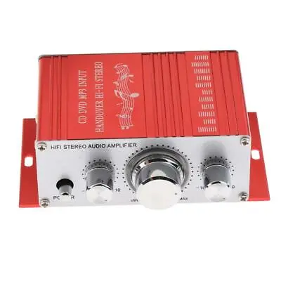 Kaufen Tragbarer Mini HiFi Stereo Audio Heimlautsprecher Verstärker, 20 W, 12 V, 0,01 • 14.78€