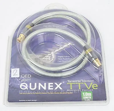 Kaufen QED Qunex TTVe Antennen-Kabel M/F 1,0 M EAN 823  • 19.50€