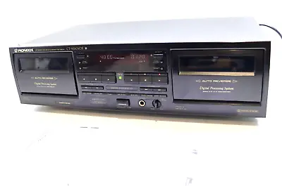 Kaufen Pioneer CT-W606DR Doppelkassettendeck Mit Integriertem DAC *SERVICED* • 236.54€