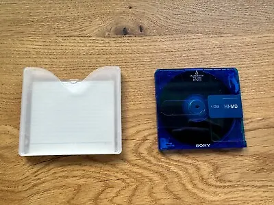 Kaufen Sony Mini Disc Hi-MD 1GB Hellblau Mit Hülle • 14.50€