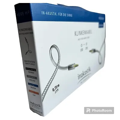 Kaufen Inakustik Premium MP3 Audiokabel 3,5mm Klinke - 3,5mm Klinke 0,75m • 9.49€