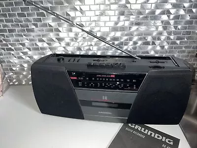 Kaufen Grundig Radio Receiver RR400 Cassettenrekorder Kofferradio • 12.90€