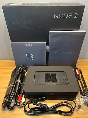 Kaufen Bluesound Node 2 Media Streamer Black Preamp Fantastic Shape Works One Owner • 325€