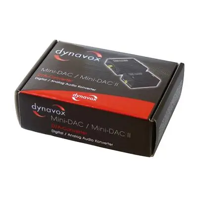 Kaufen Dynavox Mini DAC II /  Digital Analog Wandler DA Converter 24/192 KHz Neu In OVP • 25.90€