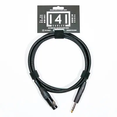 Kaufen 141 Kabel XLR (Buchse) - TRS-Kabel - Schwarz - 2M • 38.15€