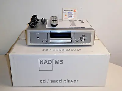 Kaufen NAD M5 High-End SACD-Player Mit HDCD / XLR, In OVP Mit Neuem Laser, 2J. Garantie • 1,999.99€