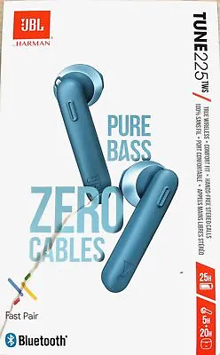 Kaufen (G2) JBL Tune 225 TWS Lifestyle Bluetooth Kopfhörer Blau • 59.95€
