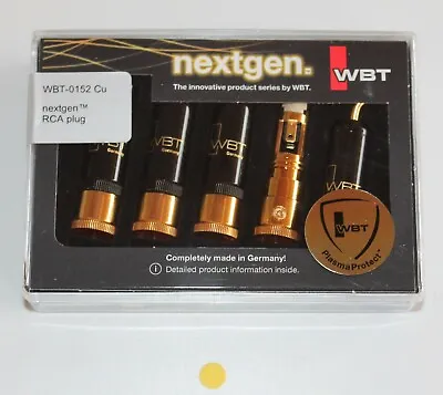 Kaufen WBT 0152 Cu Nextgen Plasma Protect RCA Cinchstecker 4 Stück Für Kabel Bis 10,8mm • 243.90€