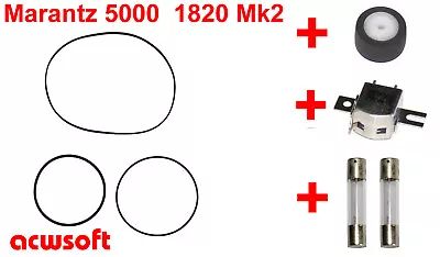 Kaufen Riemen Belts / Pinch Roller / Tapehead / Lampen Lamps For Marantz 5000 1820Mk2 • 32.90€