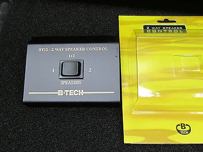 Kaufen B-Tech BT12 Lautsprecherweiche Für 2 Lautsprecherpaare HIFI • 15€