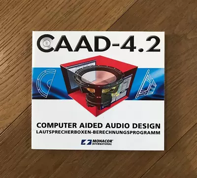Kaufen Lautsprecherboxen-Berechnungsprogramm MONACOR CAAD-4.2 Auf CD • 12€