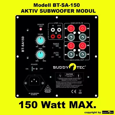 Kaufen  Digital - Aktiv - Subwoofer - Modul _ 80 / 150 Watt • 67.87€