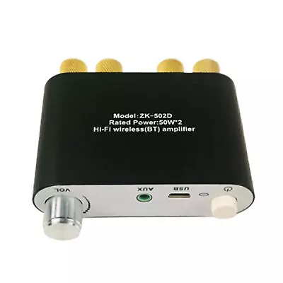 Kaufen Bluetooth Mini Digital Leistungsverstärker HiFi Stereo Audio Amp HiFi 50W + 50W • 21.32€