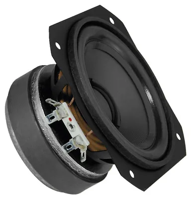 Kaufen 2x Monacor SPP-110/4 4Ohm 10cm  Bass 100mm Lautsprecher Tiefmitteltöner 4  PAAR • 78.99€