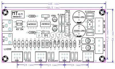 Kaufen HIFI OP-AMP Verstärker EQ Control Board Vorverstärker Kit - DIY NE553 • 6€