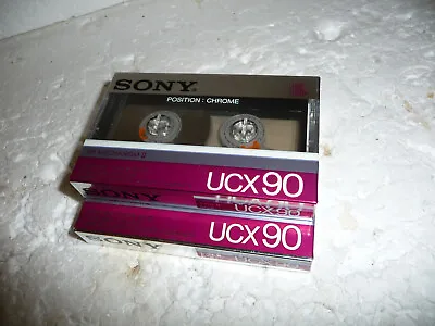 Kaufen 2x SONY UCX 90 - Type Il Musikkassetten , Neu Und OVP , Sealed , 21631 • 59€