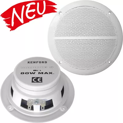 Kaufen Kenford Marine Einbau Lautsprecher Einbaulautsprecher 165 Mm Rund Weiß • 26.89€