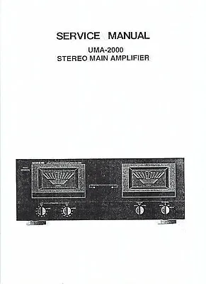 Kaufen Uher Service Manual Für UMA 2000 Copy • 12.50€