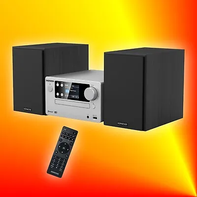 Kaufen Kenwood M-725DAB-S Stereo-Anlage HiFi-System CD, USB, DAB+, Bluetooth, UKW/FM • 199€