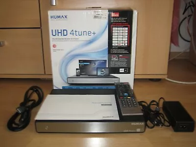 Kaufen Humax UHD 4tune+ Sat Receiver,1TB Festpl, Wlan,Bluetooth,Sat IP,APPS,Mediatheken • 159.99€