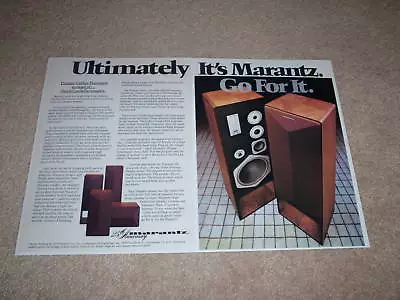Kaufen Marantz 940 Lautsprecher Ad, 1978, 2 Seiten, Artikel, Schöne Vintage Info • 8.79€