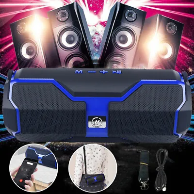 Kaufen Tragbarer Bluetooth Lautsprecher HIFI Subwoofer TWS Musicbox Party Soundstation • 18.90€