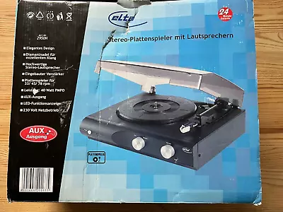 Kaufen Elta 2950N - Plattenspieler Mit Lautsprechern - Neu In OVP • 39.90€