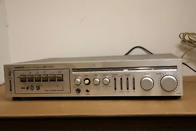 Kaufen RAR Vintage ONKYO CX-70 Radio Cassette Player Tuner Verstärker Amplifer 02-002 • 65€