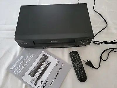 Kaufen Videorecorder MEDION MD9023 6-Kopf Hifi-Stereo Fernbedienung Bedienungsanleitung • 69.99€