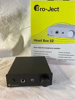 Kaufen Pro-Ject Head Box S2 Kopfhörerverstärker - Schwarz  Top, Wie Neu ! • 10€