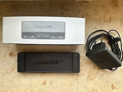Kaufen Bose SoundLink Mini Bluetooth Lautsprecher - Silber Inkl. Ladestation Und Kabel • 115€