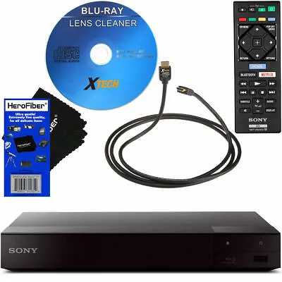 Kaufen Sony BDP-S3700 Blu-Ray Spieler Mit 1080p HD Auflösung & Einbau Wi-Fi, Schwarz • 71.60€