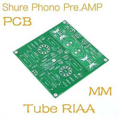 Kaufen 1pc SHURE-Röhren-Phono-Verstärker(MM) RIAA PCB Platinen • 10.71€