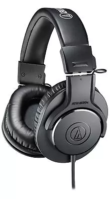 Kaufen Audio-Technica ATH-M20x Kopfhörer Komfort Faltbar Adapter Kabel Tasche Schwarz • 65.40€