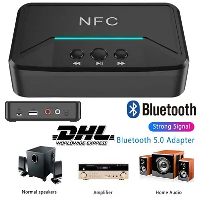Kaufen 2in1 Bluetooth 5.0 Transmitter Empfänger Sender Aux Audio Adapter TV Kopfhörer • 16.99€