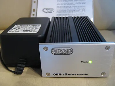 Kaufen Creek Phono OBH-15 Phono Pre Amp Für MM Und MC, Mit Großem Netzteil OBH-2 • 290€