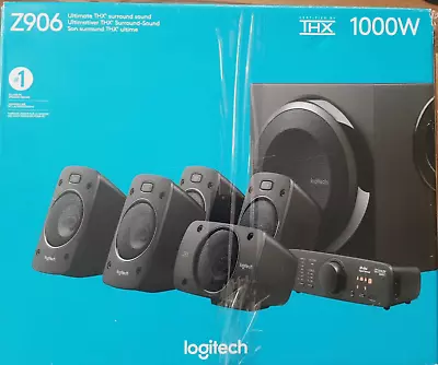 Kaufen Logitech Z-906 5.1 Lautsprecher 5.1 Surround Sound System • 229€