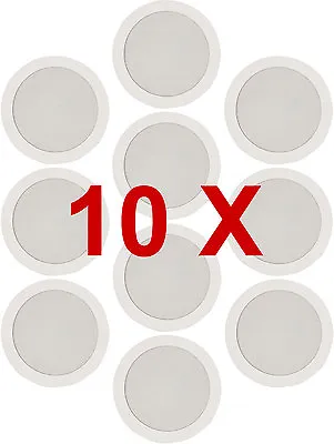 Kaufen 10x Weiße Decke In Der Wand Heimkino Surround Sound PA HiF Lautsprecher 184.184 • 295.83€