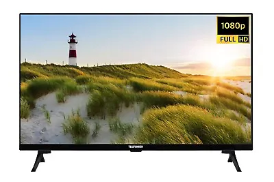 Kaufen Telefunken XF32L800 Fernseher 32 Zoll Full HD Smart TV Triple-Tuner • 149.99€