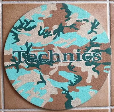 Kaufen Camouflage Turntable_Slip/ Filzmat *Technics*  Limited Edition - Neuwertig! • 15€