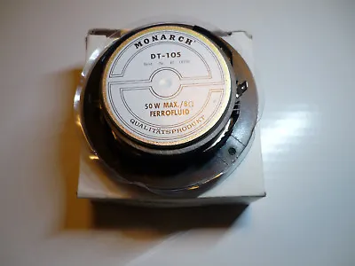 Kaufen Monarch Gewebe Hochton Kalotte 25mm, Mit Ferrofluid Beschichtet, 30/50 Watt,8 Oh • 20€