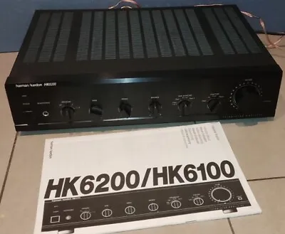 Kaufen Harman Kardon HK6200 Integrated Amplifier Verstärker Endstufe Phono Eingang Top! • 109€