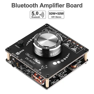Kaufen TPA3116D2 Bluetooth 5.0 Audio Leistung Verstärker Tafel Modul Hifi Stereo 2X50W • 19.99€
