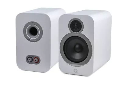 Kaufen Q-Acoustics 3030i Regal-Lautsprecher Weiss - Paarpreis! (UVP: 499,- €) • 449€