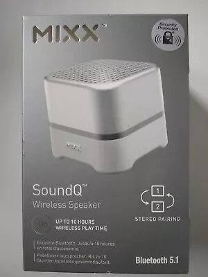 Kaufen Mixx Sound Q Kabelloser Lautsprecher Grau Silber • 29€