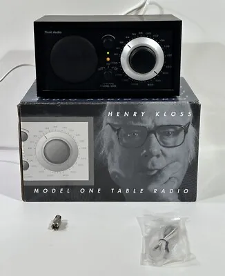 Kaufen Tivoli Audio Henry Kloss Radio Model One Schwarz M1BLU Retro Design Radio HLF2 • 74.99€