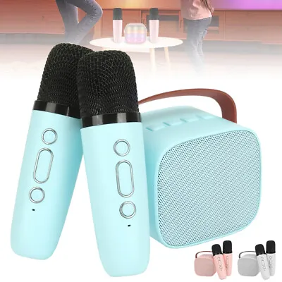 Kaufen Profi Karaoke Set Anlage Bluetooth Karaoke Lautsprecher Machine Mit 2 Mikrofonen • 22.99€