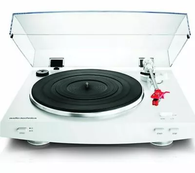 Kaufen Audio-Technica Automatik Riemenantrieb Stereo Plattenspieler - Weiß • 262.19€