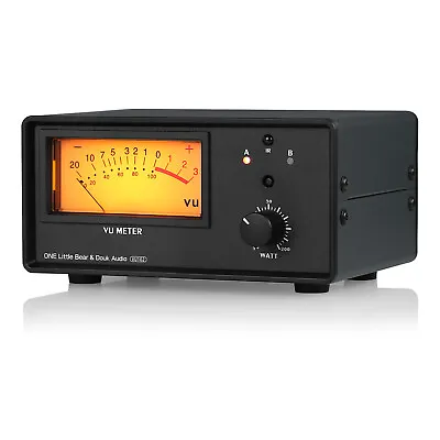 Kaufen 2-Zonen-Verstärker/Lautsprecher-Auswahlbox Selector VU-Meter-Audio-Umschalter • 80€