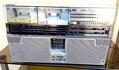 Kaufen Sharp GF 555H Boombox Ghettoblaster Radio Portatile Vintage  • 40€